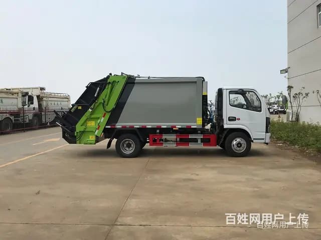 东风绿牌小型后装压缩垃圾车 价格低廉可分期手续齐全 - 图片 2